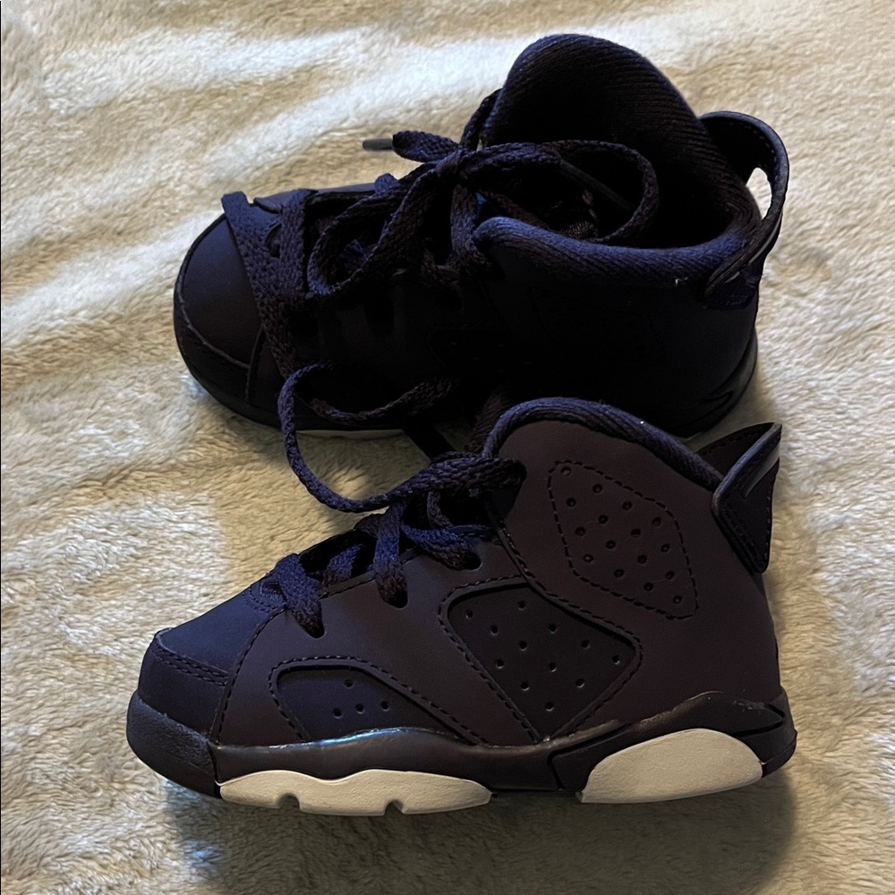 Purple Jordan 6 Retro Sneakers